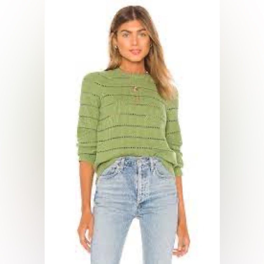 House of Harlow 1960 x Revolve Persus green sweater - Picture 2 of 6